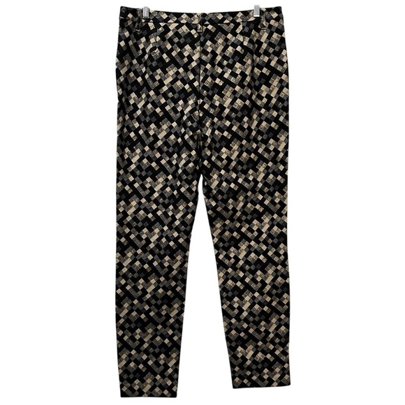 Soft Surroundings Large Mosaica Patterned Stretchy Pull On Pants P5 - Picture 2 of 8